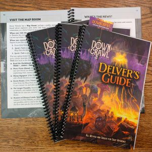 Set of 4 Delver's Guides!